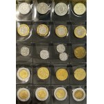 Set, Binder (x6) with coins of the world (ca. 1.500 pcs.)