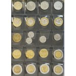 Set, Binder (x6) with coins of the world (ca. 1.500 pcs.)