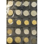 Set, Binder (x6) with coins of the world (ca. 1.500 pcs.)