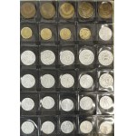 Set, Binder (x6) with coins of the world (ca. 1.500 pcs.)