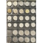 Set, Binder (x6) with coins of the world (ca. 1.500 pcs.)