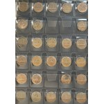 Set, Binder (x6) with coins of the world (ca. 1.500 pcs.)