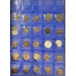 Set, Binder (x6) with coins of the world (ca. 1.500 pcs.)