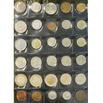 Set, Binder (x6) with coins of the world (ca. 1.500 pcs.)