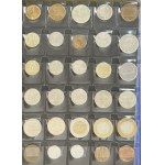 Set, Binder (x6) with coins of the world (ca. 1.500 pcs.)