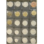 Set, Binder (x6) with coins of the world (ca. 1.500 pcs.)