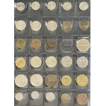 Set, Binder (x6) with coins of the world (ca. 1.500 pcs.)