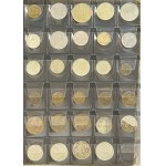 Set, Binder (x6) with coins of the world (ca. 1.500 pcs.)