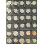 Set, Binder (x6) with coins of the world (ca. 1.500 pcs.)