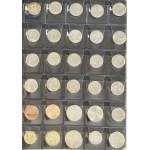 Set, Binder (x6) with coins of the world (ca. 1.500 pcs.)
