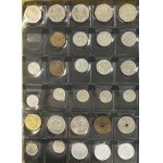 Set, Binder (x6) with coins of the world (ca. 1.500 pcs.)