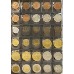 Set, Binder (x6) with coins of the world (ca. 1.500 pcs.)