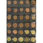 Set, Binder (x6) with coins of the world (ca. 1.500 pcs.)