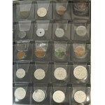 Set, Binder (x6) with coins of the world (ca. 1.500 pcs.)