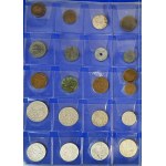 Set, Binder (x6) with coins of the world (ca. 1.500 pcs.)
