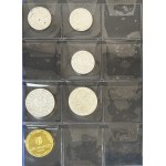 Set, Binder (x6) with coins of the world (ca. 1.500 pcs.)