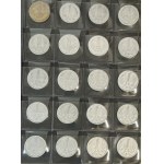 Set, Binder (x6) with coins of the world (ca. 1.500 pcs.)