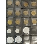 Set, Binder (x6) with coins of the world (ca. 1.500 pcs.)