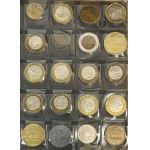 Set, Binder (x6) with coins of the world (ca. 1.500 pcs.)