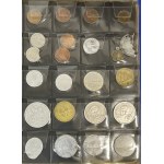 Set, Binder (x6) with coins of the world (ca. 1.500 pcs.)