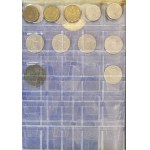 Set, Binder (x6) with coins of the world (ca. 1.500 pcs.)