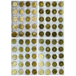 Zestaw, Klaser z monetami 2 złote GOLD NORDIC (ok. 120 szt.)