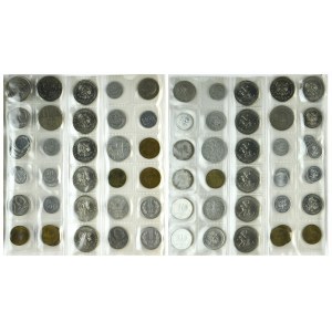 Set, Binder with Polish and American coins (ca. 98 pcs.)