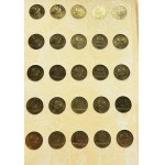 Zestaw, 2 złote GOLD NORDIC 1995-2014 (ok. 259 szt.)