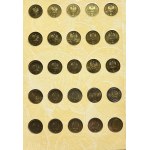 Zestaw, 2 złote GOLD NORDIC 1995-2014 (ok. 259 szt.)