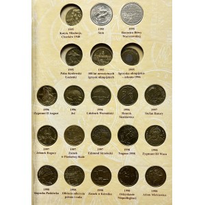 Zestaw, 2 złote GOLD NORDIC 1995-2014 (ok. 259 szt.)