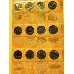 Zestaw, 2 złote GOLD NORDIC 1995-2003 (ok. 62 szt.)