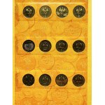 Zestaw, 2 złote GOLD NORDIC 1995-2003 (ok. 62 szt.)