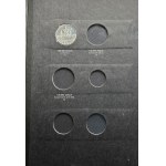 Zestaw, Klaser (x3) z polskimi monetami obiegowymi PRL i III RP (ok. 197 szt.)