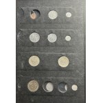 Zestaw, Klaser (x3) z polskimi monetami obiegowymi PRL i III RP (ok. 197 szt.)