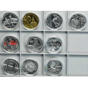 Zestaw, 10 złotych 2004-2009 (10 szt.)