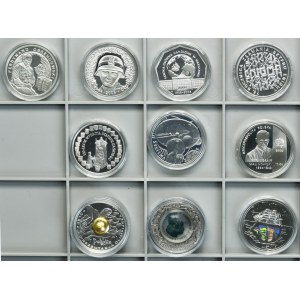Zestaw, 10 złotych 2002-2011 (10 szt.)