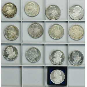 Zestaw, 1.000 złotych 1982-1983 Jan Paweł II (13 szt.)