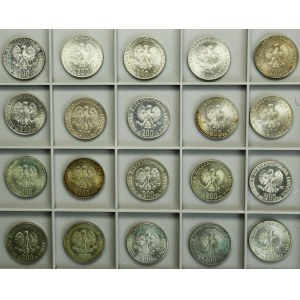 Zestaw, 200 złotych 1975 XXX Rocznica Zwycięstwa nad Faszyzmem (20 szt.)