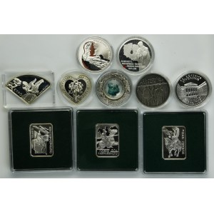 Zestaw, 10 złotych 2000-2012 (10 szt.)