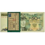 Paczka bankowa 50 złotych 1988 - HB - (100 szt.)