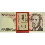 Paczka bankowa 100 złotych 1986 - SP - (100 szt.)