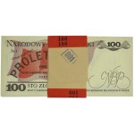 Paczka bankowa 100 złotych 1986 - SP - (100 szt.)