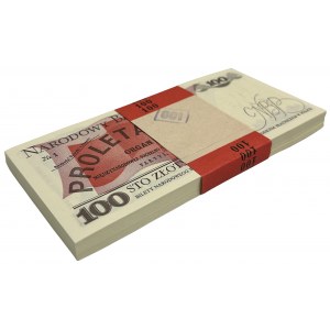 Paczka bankowa 100 złotych 1986 - SP - (100 szt.)