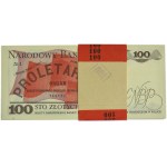 Paczka bankowa 100 złotych 1986 - SP - (100 szt.)
