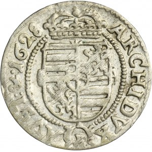 Silesia, Habsburg rule, Ferdinand III, 3 Kreuzer Glatz 1628 PH