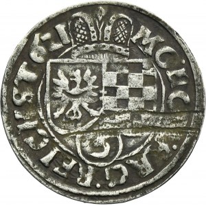 Silesia, Duchy of Liegnitz-Brieg-Wohlau, Johann Christian and Georg Rudolph, 3 Kreuzer Ohlau 1621 HR - UNLISTED