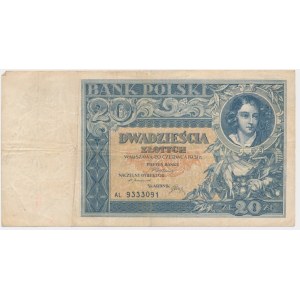 20 złotych 1931 - AL -