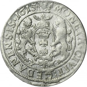 Sigismund III Vasa, 1/4 Thaler Danzig 1615