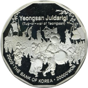 South Korea, 20.000 Won 2009 - Yeongsan Juldarigi - GCN PR66