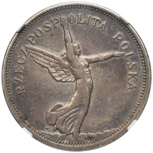 Nike, 5 złotych Warszawa 1931 - NGC AU DETAILS